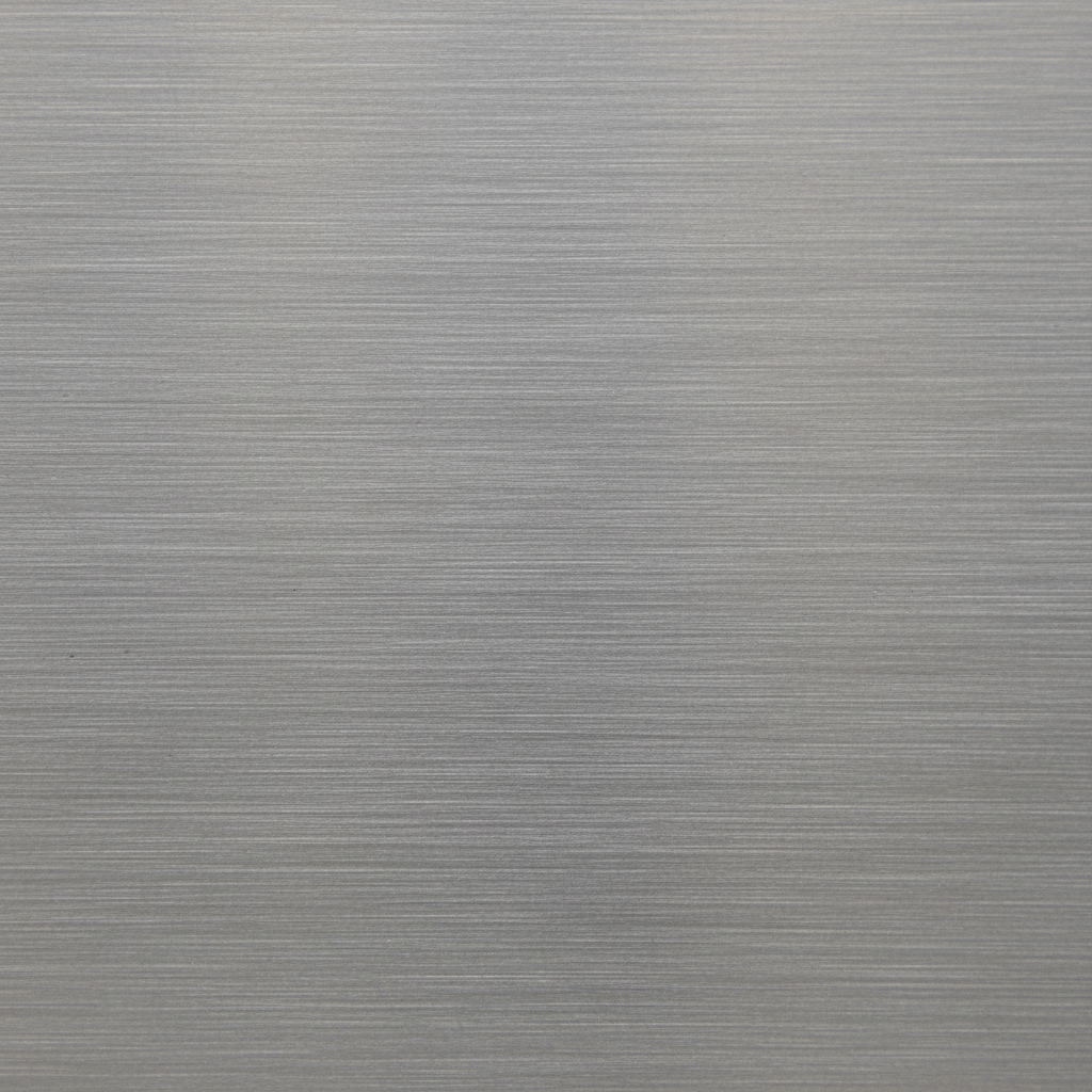Brushed nickel finish sample Brushed nickel finish sample